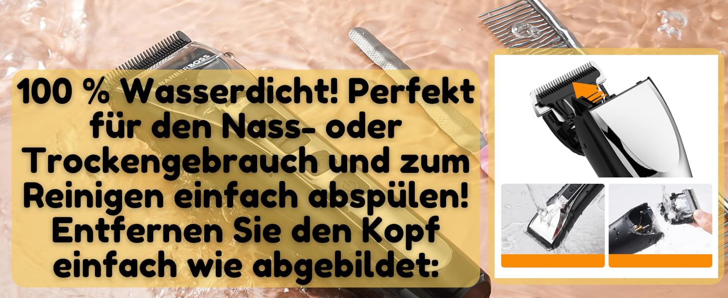 Професійний собачий триммер BarberBoss QR-9086 для густого волосся: набір для грумінгу собак та котів, бездротовий, тихий