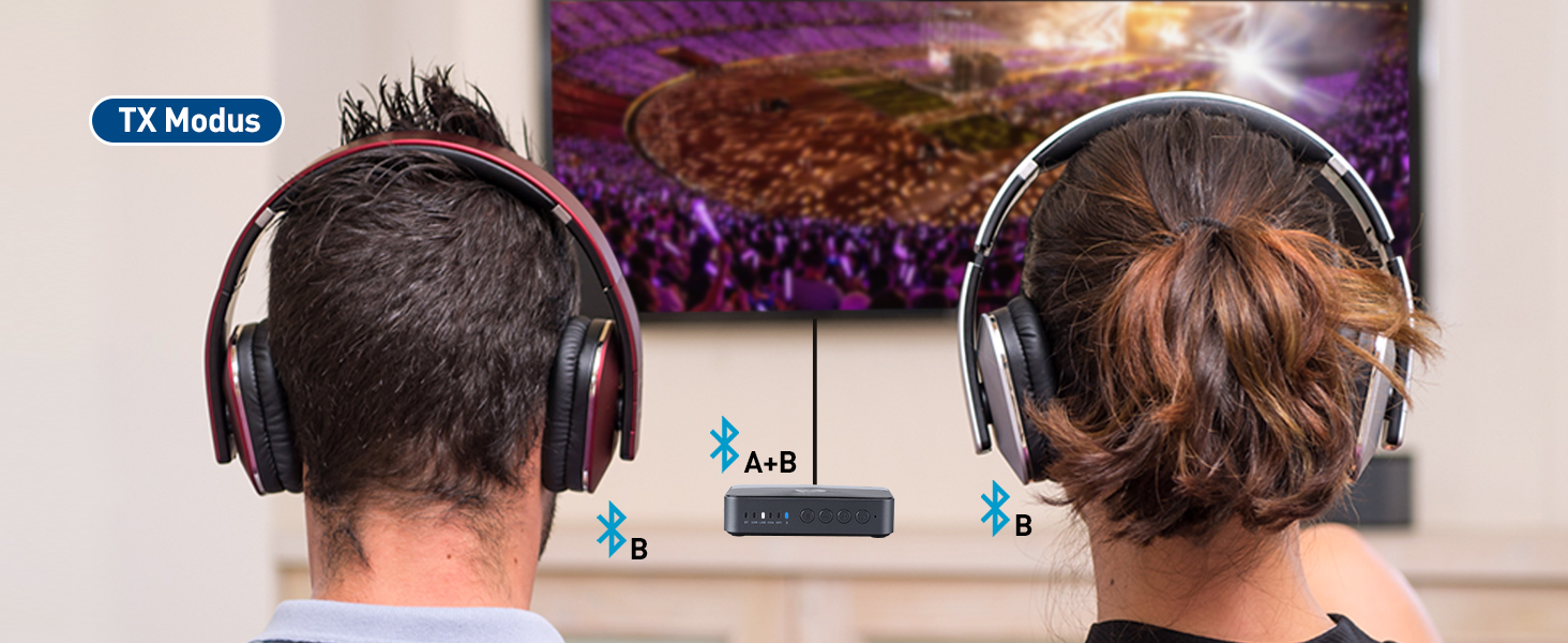 August MR285 Bluetooth 5.3 Аудіо Адаптер: Передавач/Приймач з NFC, Multipoint, AUX, RCA, Оптичний, Коаксіальний, USB для TV, PC, Авто