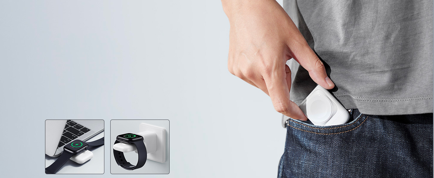 Зарядний станція ESR 3-в-1 для Apple Watch та iPhone з MagSafe, складана, сумісна з iPhone 17/16/15/14/13/12, Apple Watch 9/8/7/SE, AirPods Pro/3/2