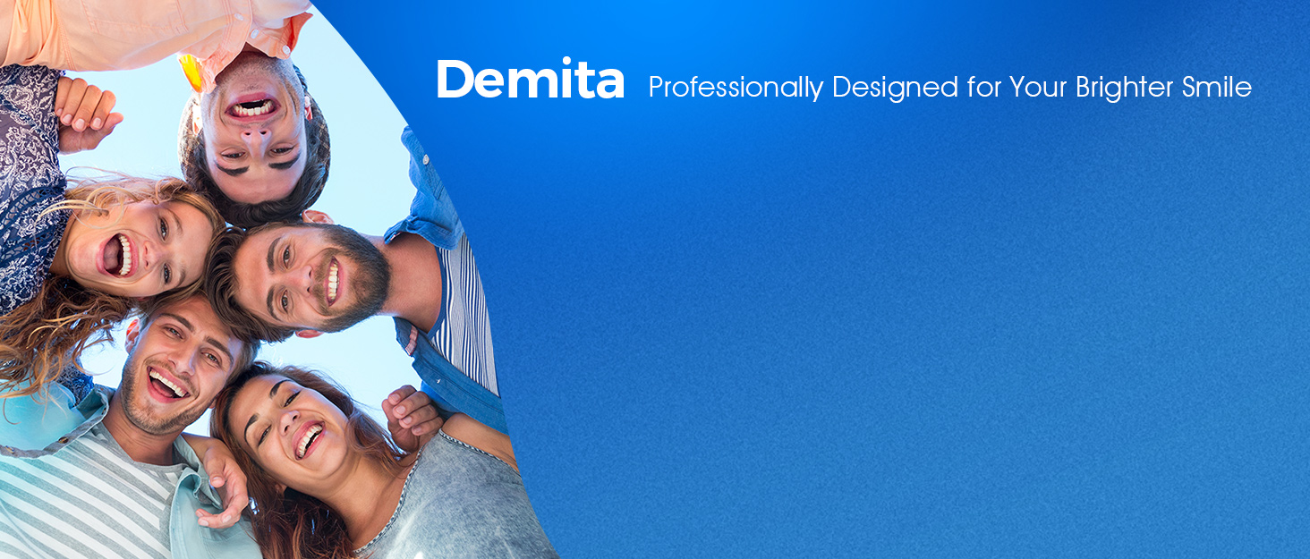 Електрична зубна щітка Demita зі звуковими вібраціями, 8 насадок, 40000 VPM, 5 режимів, швидка зарядка (30 днів роботи), чорний (S1)