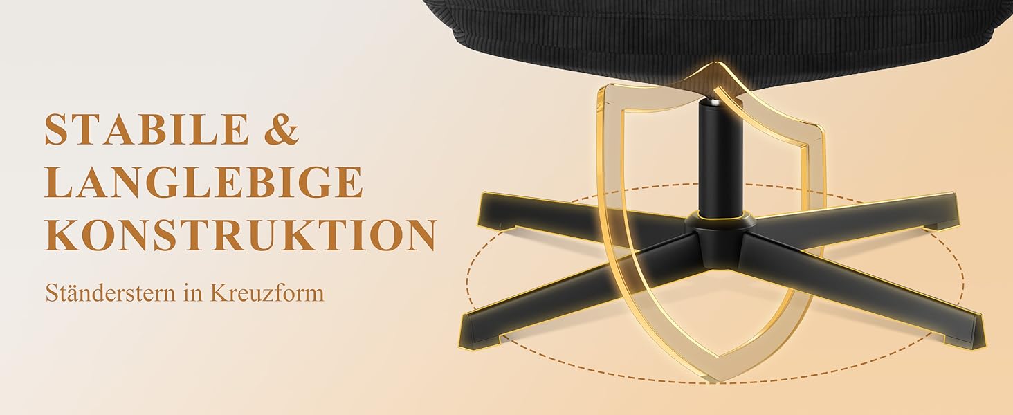 Офісне крісло Colamy: ергономічне, з регульованою підголівником та поперековою підтримкою (без роликів)