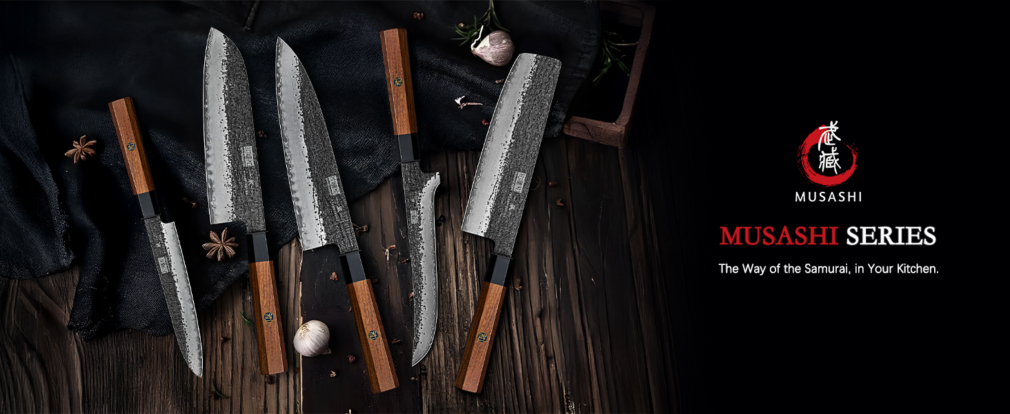Професійний японський кухонний ніж HOSHANHO Gyuto 20 см для м'яса та овочів, ніж-шеф