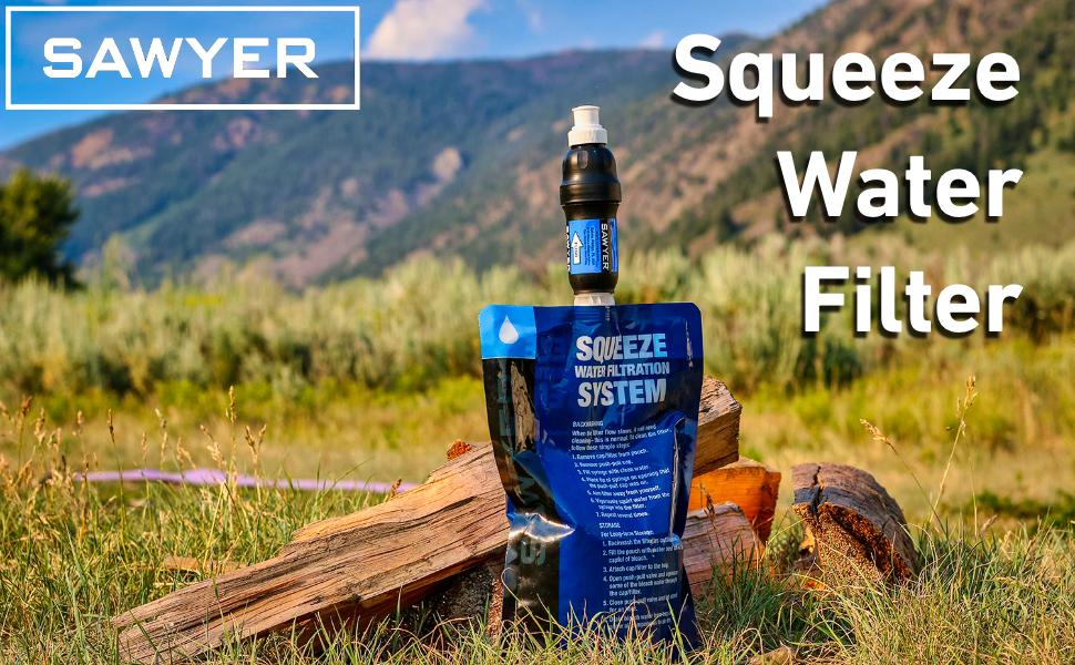 Фільтр для води SAWYER PointONE Squeeze, переносний фільтр для очищення питної води