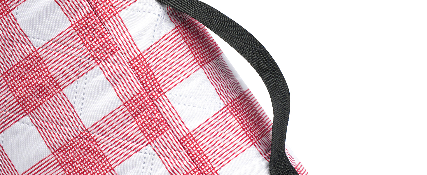 Плед для пікніка Oak & Tea 200x200 см, водонепроникний, ізолюючий, червоний. XXL килимок для пляжу, кемпінгу, відпочинку на природі з міцного Оксфорду