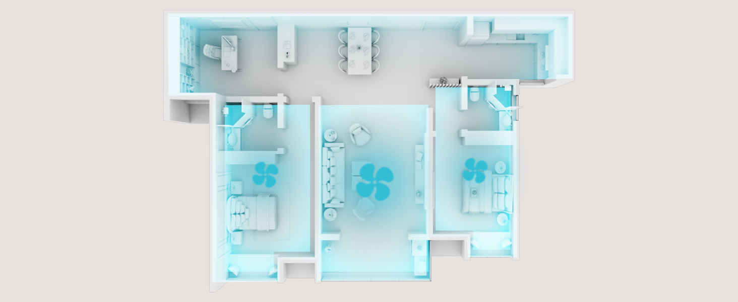 Мобільний кондиціонер COSTWAY 14000 BTU з виносним шлангом. 5-в-1: охолодження, обігрів, осушення, вентиляція, нічний режим. Для приміщень до 135 м³, пульт/додаток, таймер 24h, 4100W, ≤57dB, білий