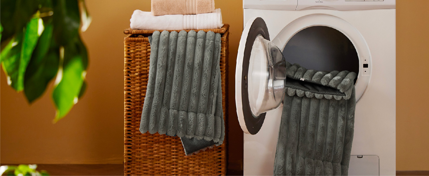 Самогріюча ковдра для котів та собак BEDSURE - 61x46 см. М'яке ліжко для кота, тепла підстилка для собаки. Нековзна основа, підходить для клітки. Сірий колір 61 x 46 см