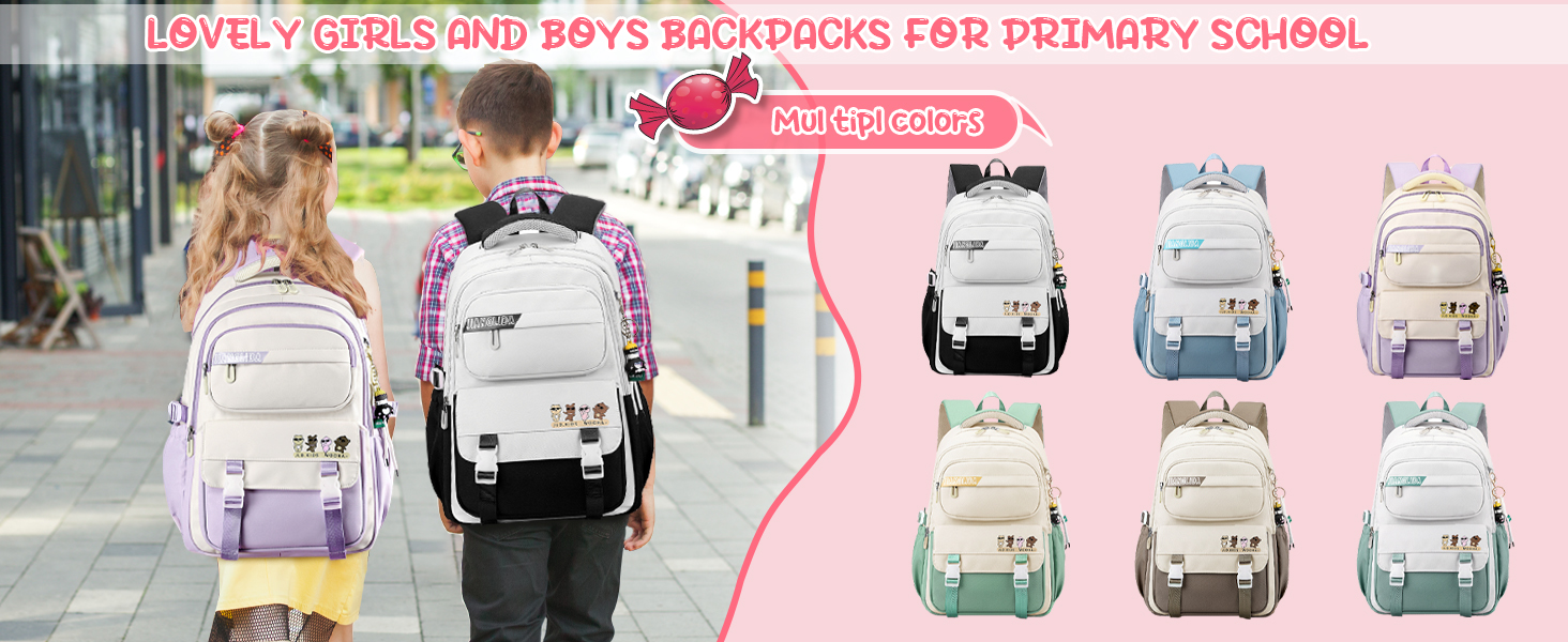 Шкільний рюкзак JANSBEN: водонепроникний, для підлітків, з відділенням для ноутбука, 30L, нейлон, коричневий