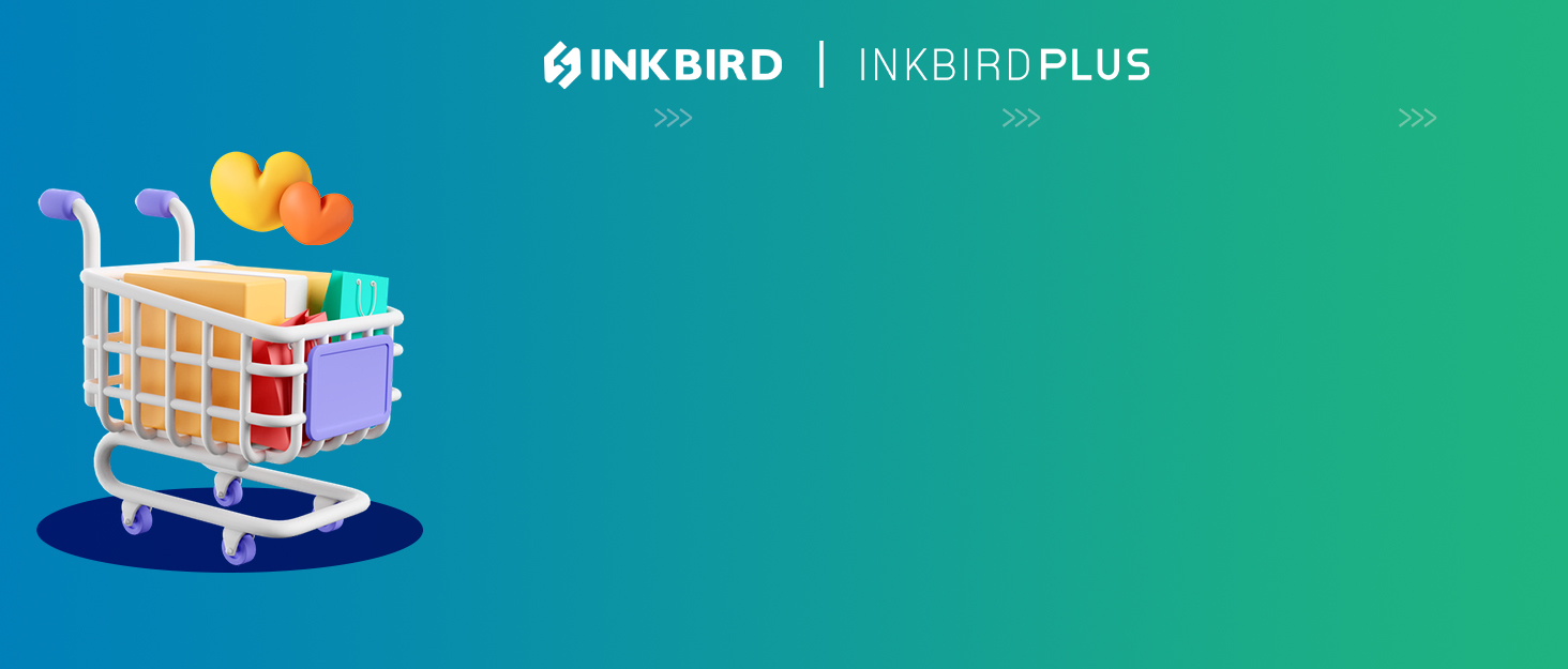 Термометр-гігрометр Inkbird IBS-TH1 для приміщень і вулиці з Bluetooth, LED-дисплеєм та смарт-сенсором (керування через додаток)