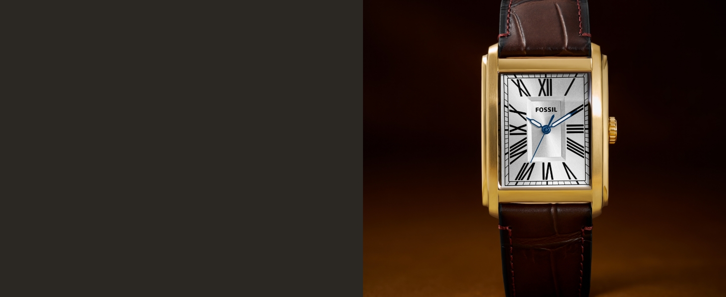 Годинник Fossil Decker для чоловіків, кварцовий хронограф з шкіряним ремінцем, коричневий