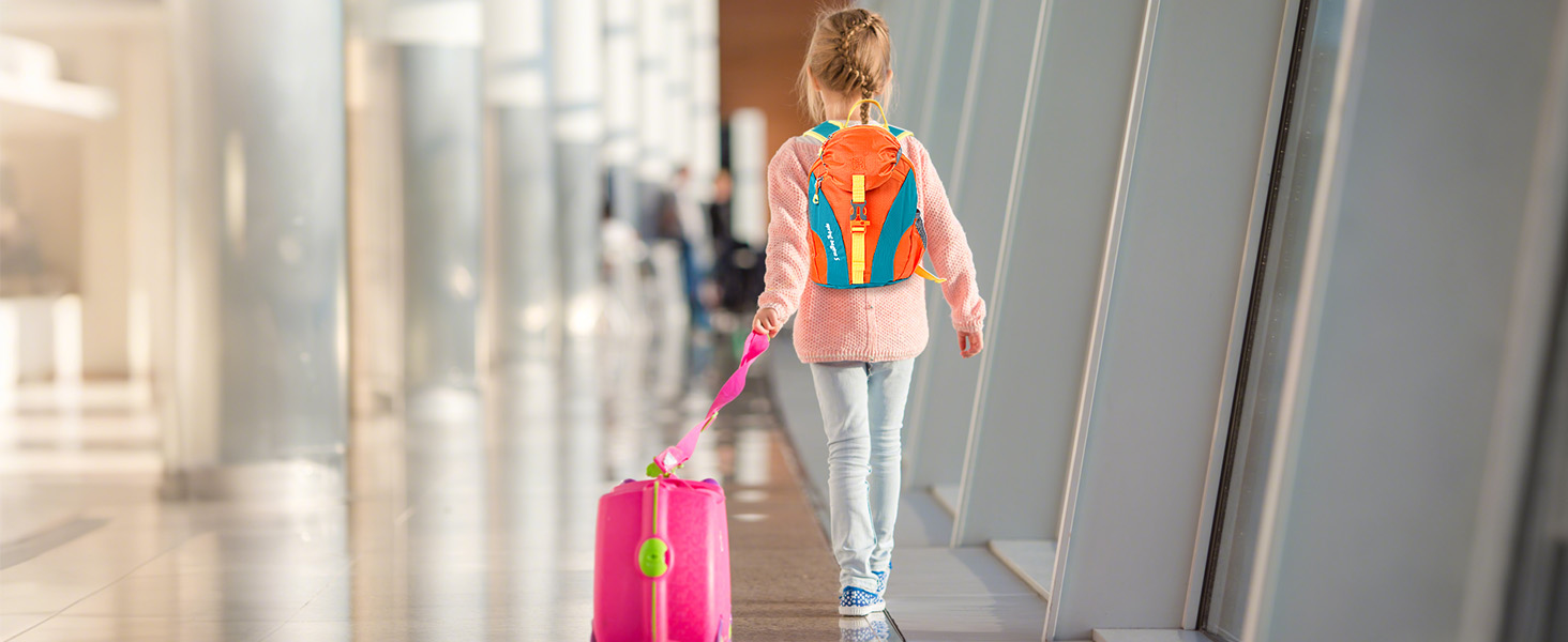 Дитячий рюкзак Cozary Kinder 5L, водонепроникний, для туризму, школи, подорожей та спорту (Помаранчевий)