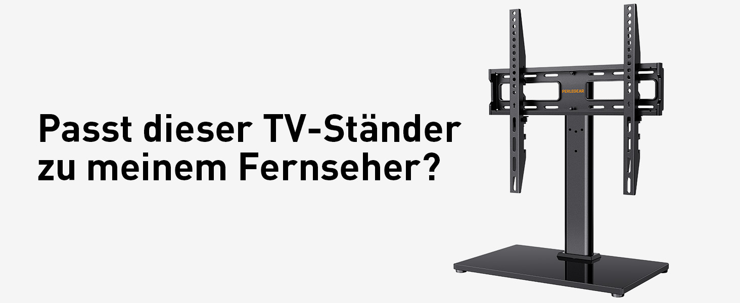 Підставка для телевізора Perlegear: поворотна, для OLED/LCD/LED, 26-60 дюймів, до 40 кг, VESA 400x400 мм, регулювання висоти