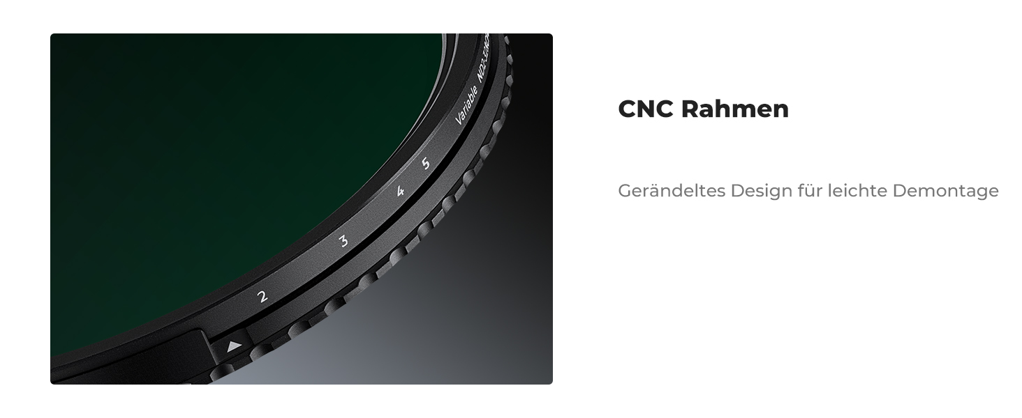 Фільтр K&F Concept 77mm 3-в-1: поляризаційний, ND2-ND32, Black Mist з 28-шаровим покриттям Nano-Klear