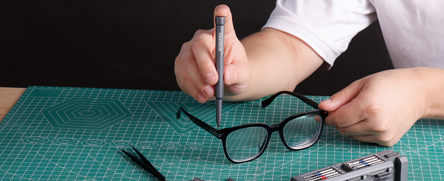 Набір викруток WORKPRO 60 в 1 для дрібної механіки, преміум-якість, з бітами Cr-V, для точного ремонту