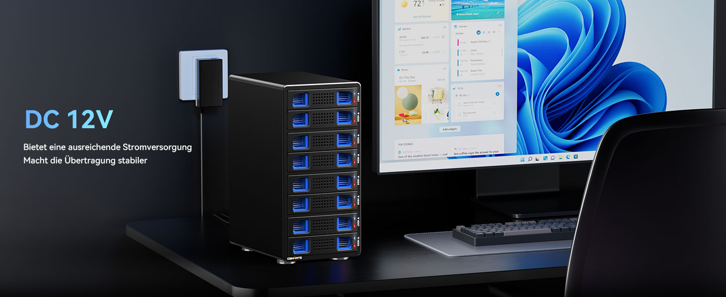 Зовнішній RAID корпус для 2 HDD/SSD 2.5