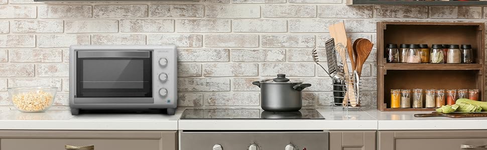 Мультиварка Cecotec Bake&Toast 1090 Black: 1000 Вт, таймер 60 хв, регулювання температури до 230ºC, 30 л