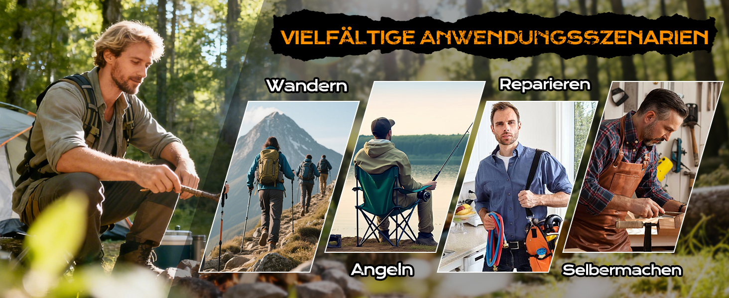 Мультитул BIBURY 19 в 1 з нержавіючої сталі: мультиінструмент з плоскогубцями, ножем, ножицями, викрутками. Ідеальний подарунок для чоловіків для відпочинку на природі, кемпінгу та ремонту.