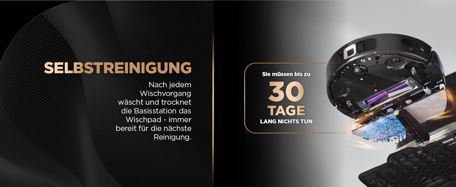 Робот-пилосос Shark PowerDetect 2-в-1 з функцією миття, NeverTouch Pro, самостійне очищення на 60 днів, 3D/LiDAR навігація, NeverStuck, керування через додаток, чорний RV2800ZEEU, 2 щітки, антимікробні подушечки, 1 капсула