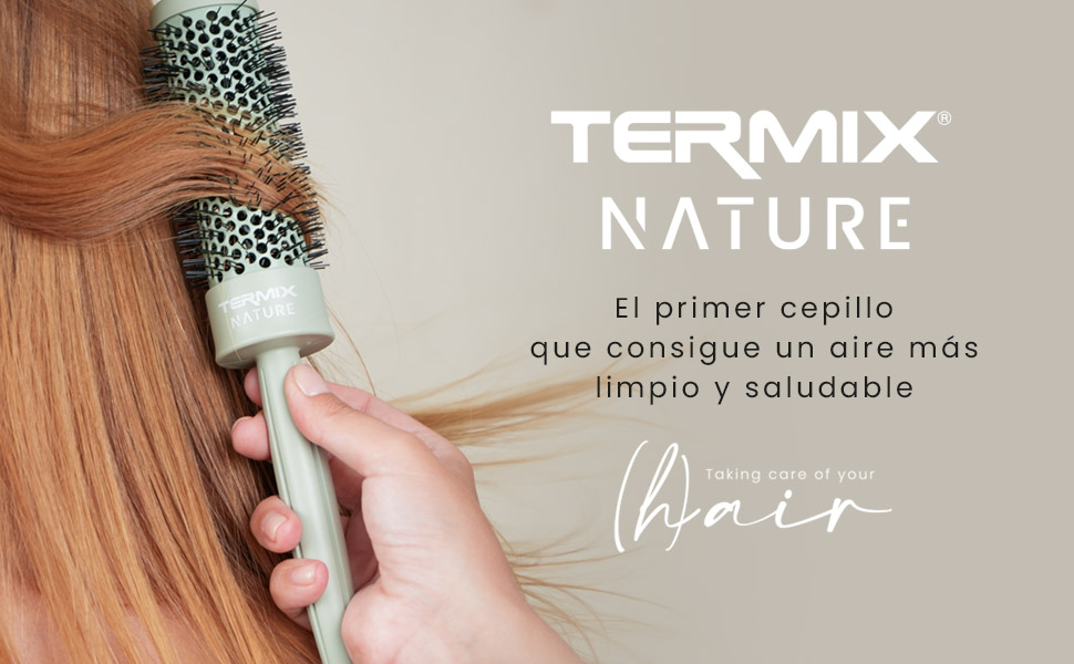 Набір термощіток для волос TERMIX Nature Profi-Rundbürsten-Set (5 шт., діаметри 17-43 мм) з іонізацією та технологією PURE TECH