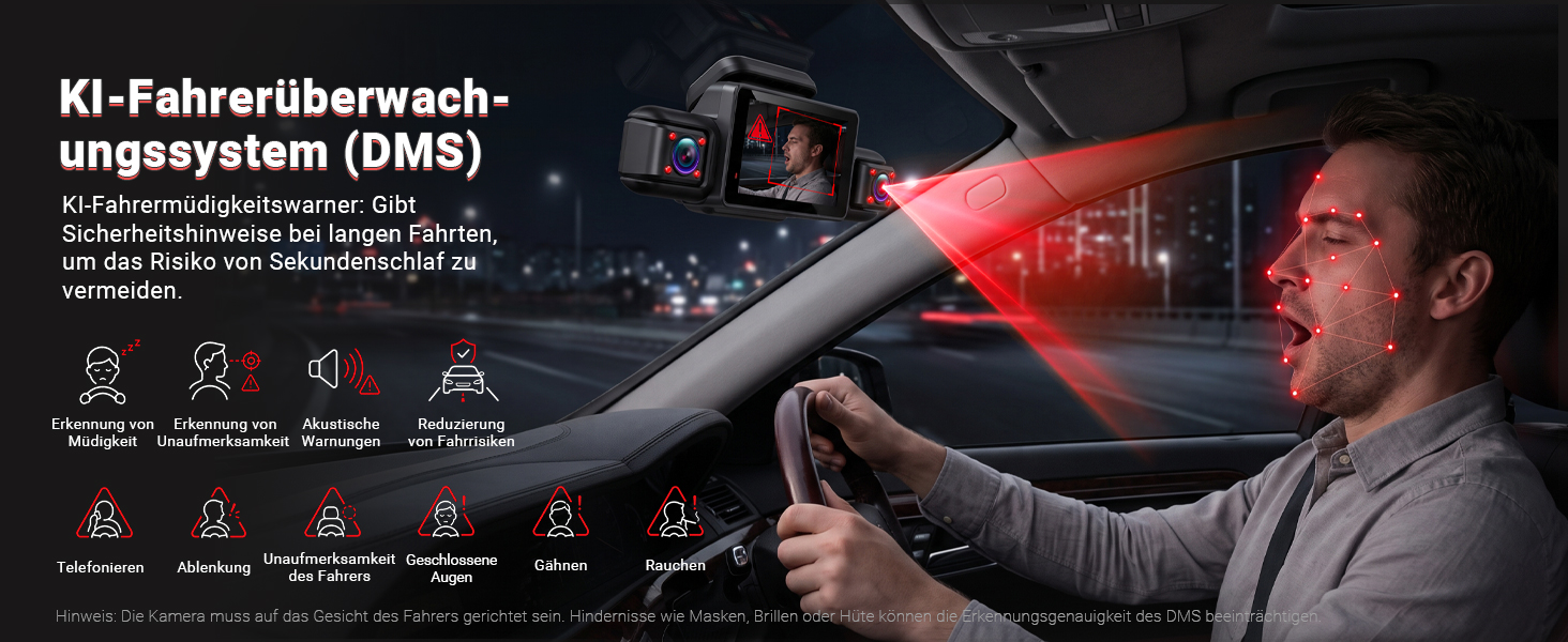 Автомобільний відеореєстратор HUPEJOS V9 4K з сенсорним екраном, 4-канальна камера 360 градусів для авто
