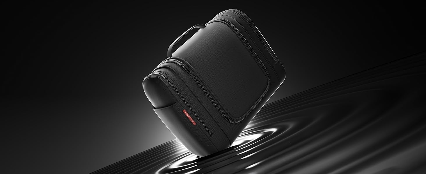 Чоловіча/Жіноча/Дитяча косметичка-органайзер XXL, 9 літрів, 3-в-1, водонепроникна, чорна