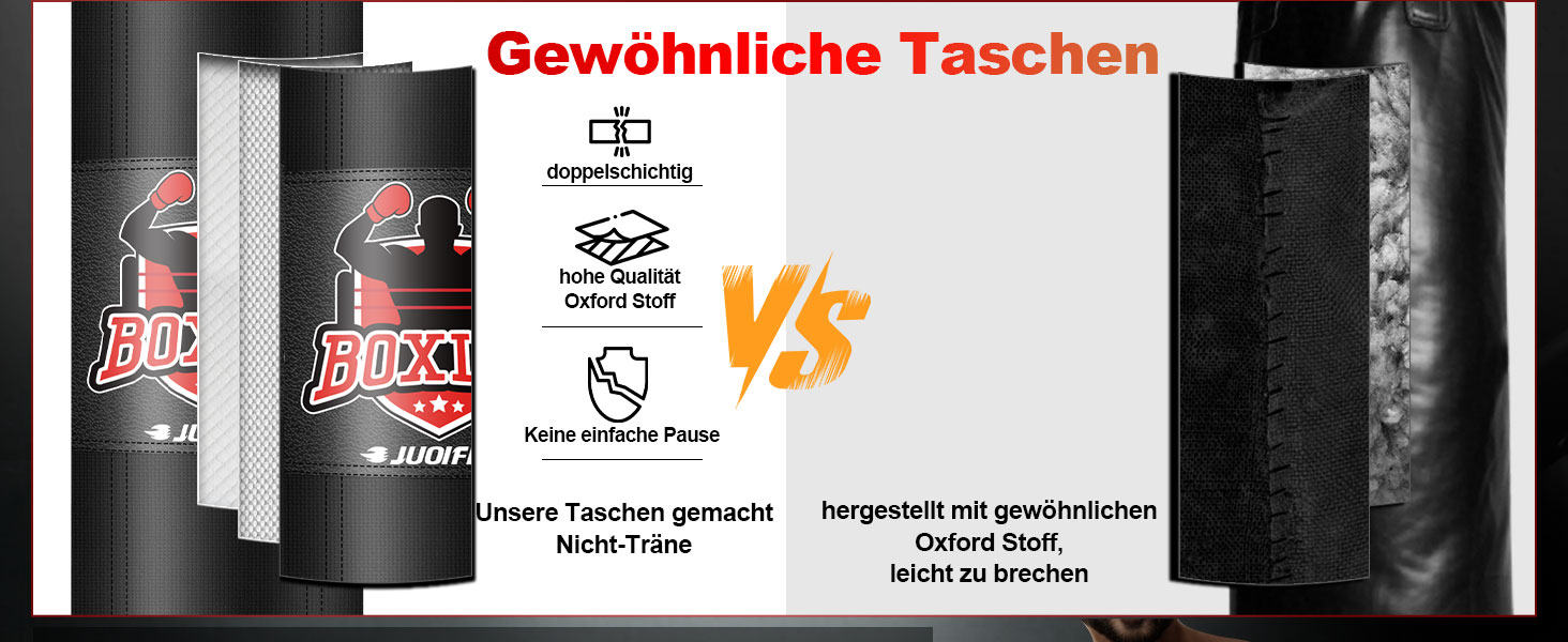 Набір для боксу Boxsack-Set для дорослих, 120 см, з боксерськими рукавичками 12oz, для MMA, карате, кікбоксингу, боксу, муай-тай, тренувань вдома та у фітнес-клубі. Важкий боксерський мішок (не заповнений)