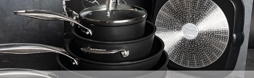 Скороварка Barazzoni Basic 7 л, 22 см, нержавіюча сталь, Італія