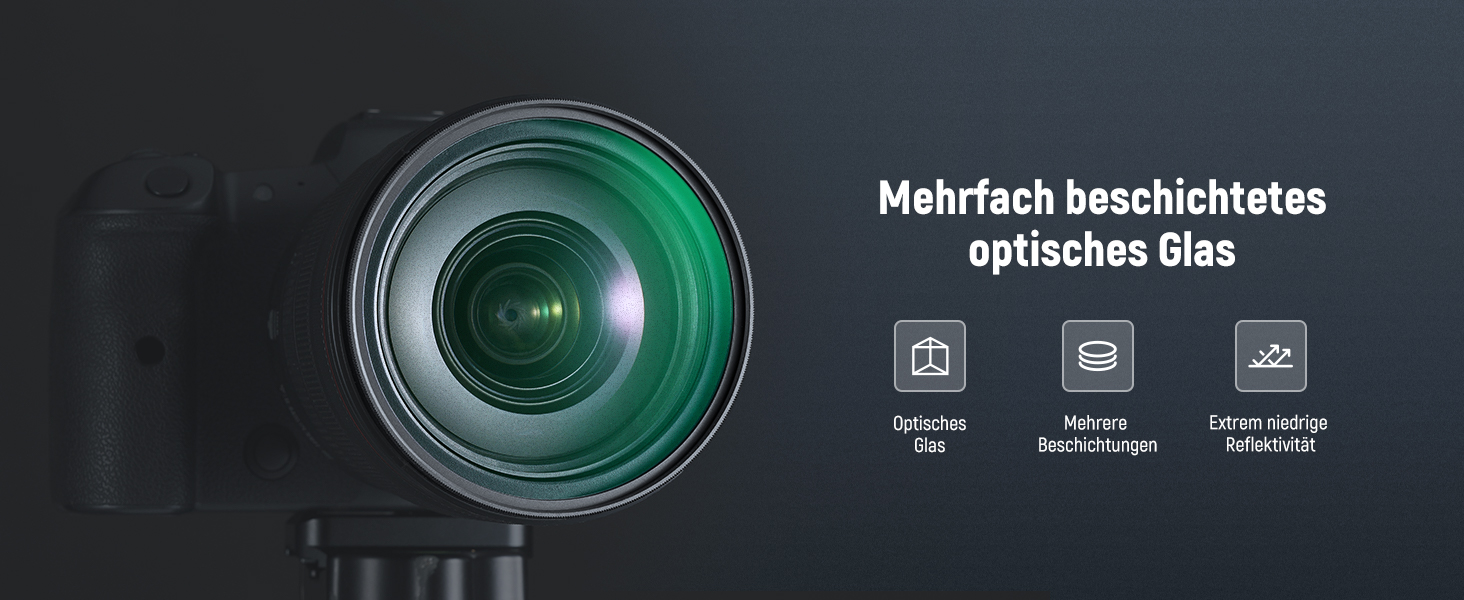 Фільтр NEEWER 52mm Black Diffusion 1/4 - ефект Nebel/Dreamy/Cinematic для відео та портретної зйомки