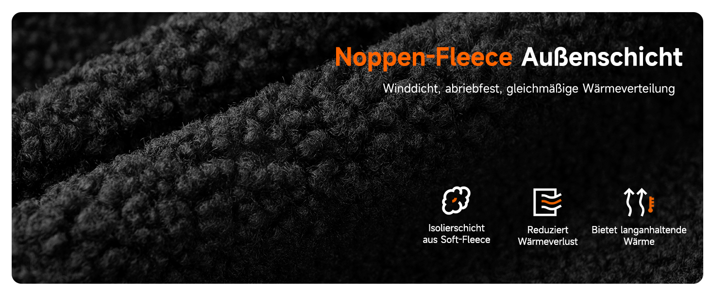 Обогреваемый жилет LABCOOL для мужчин и женщин - флисовый жилет з USB-живленням (10000mAh Powerbank), 6 зон обігріву, 3 температурні режими, машинне прання, XL, чорний