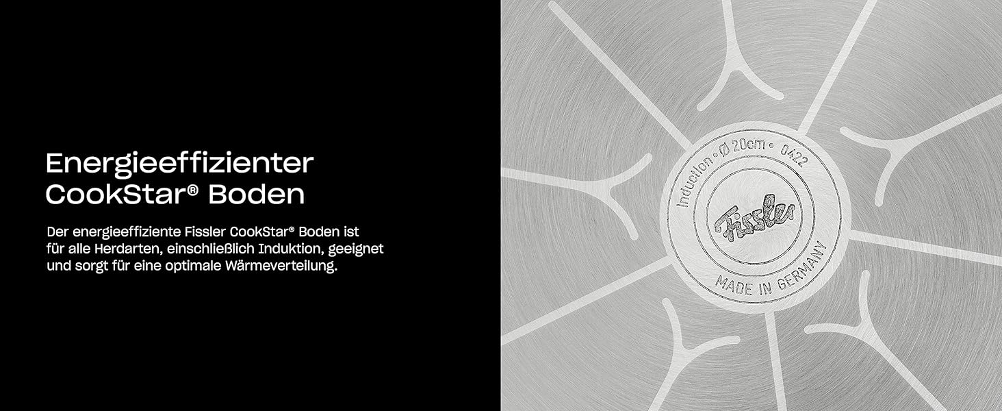 Набір сковорідок Fissler Ceratal Comfort (24+28 см), алюміній, керамічне покриття, антипригарні, для індукційних плит, сірий (2 шт.)