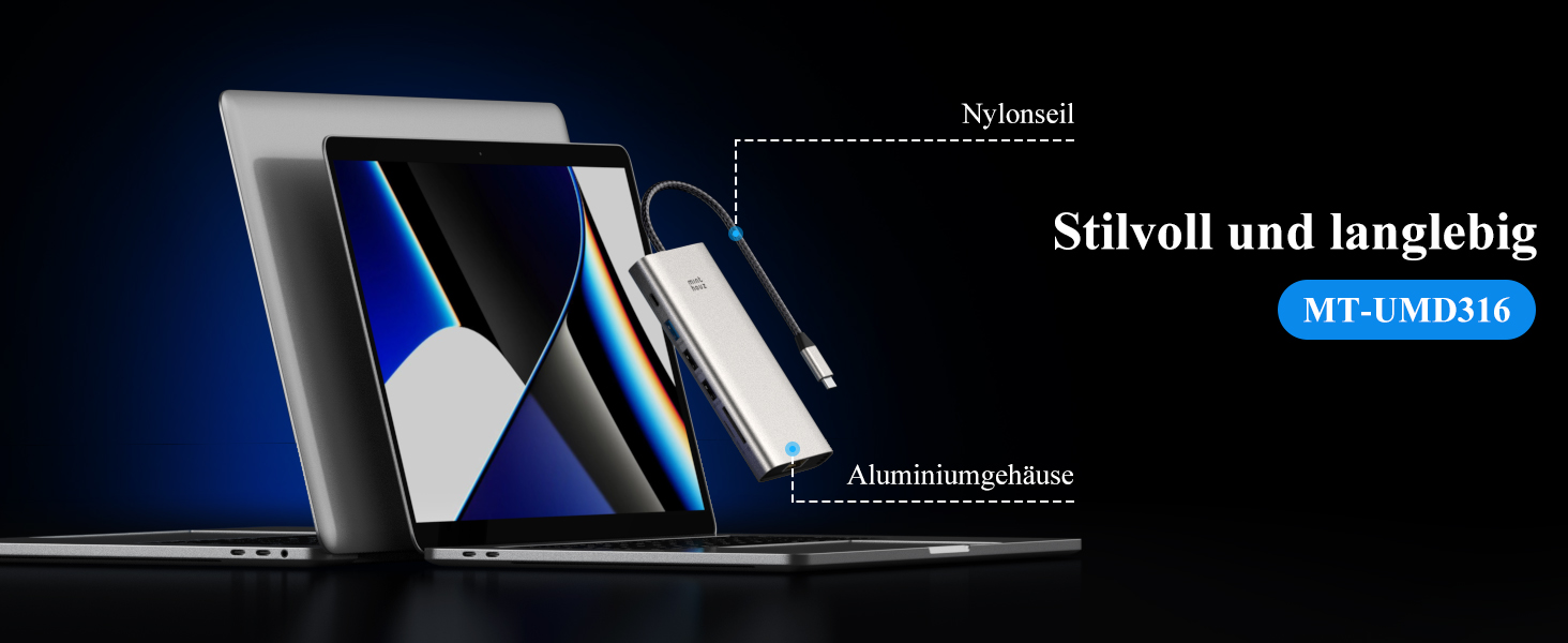 Док-станція Minthouz USB-C для HP, Lenovo, Dell: 12 в 1, 8K@30Hz/4K@144Hz, 4xUSB, 100W PD, 2.5G LAN, SD/TF, 3.5mm, Thunderbolt 3/4