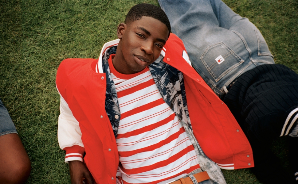 Кепка Tommy Jeans Unisex Flag Basecap чорна, універсальний розмір