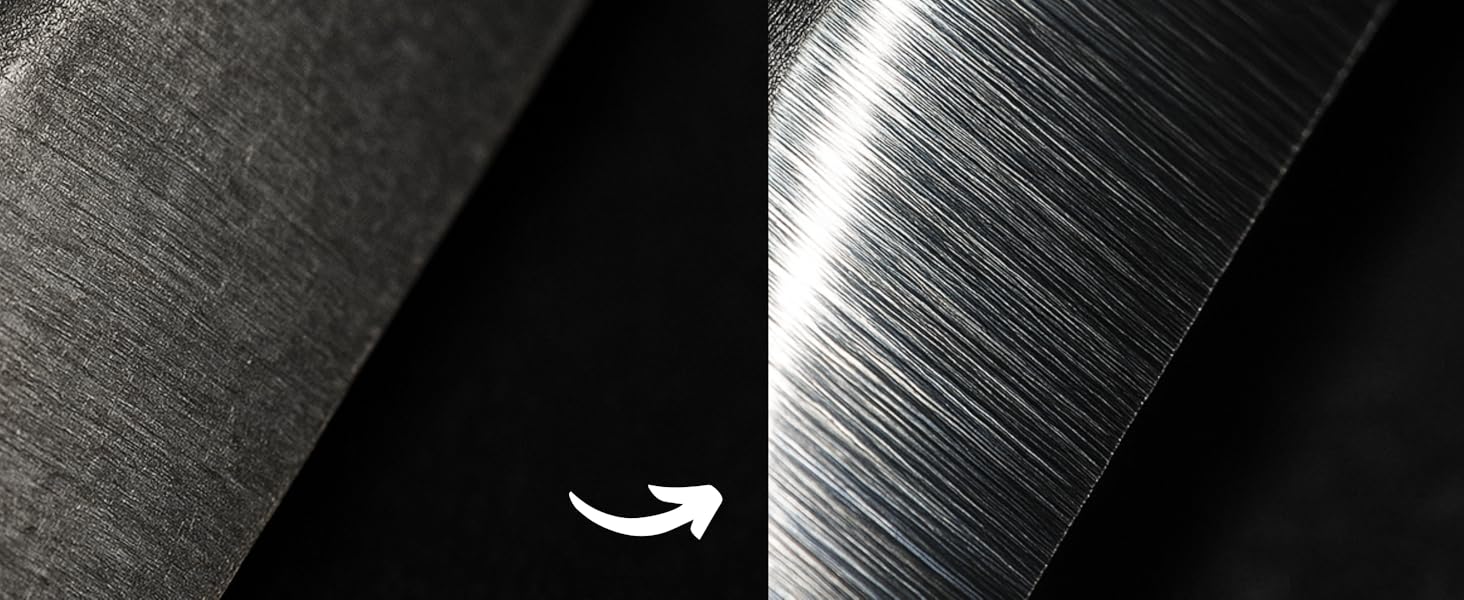 CUTMORE® Точилка для ножів Diamant - Оригінальна 5-в-1 для хлібних ножів, ножиць та ножів – професійний прецизійний кут – неслизька, проста, ефективна – відома у спільноті Hobbykoch (ProSharp)