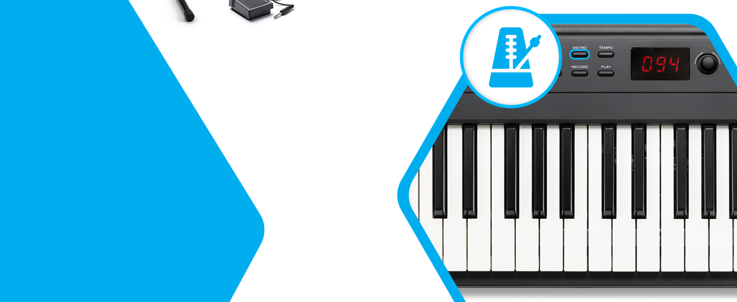 Клавіатура Alesis E-Piano з 88 клавішами, 480 звуків, USB-MIDI, динаміками, аксесуарами та уроками для початківців