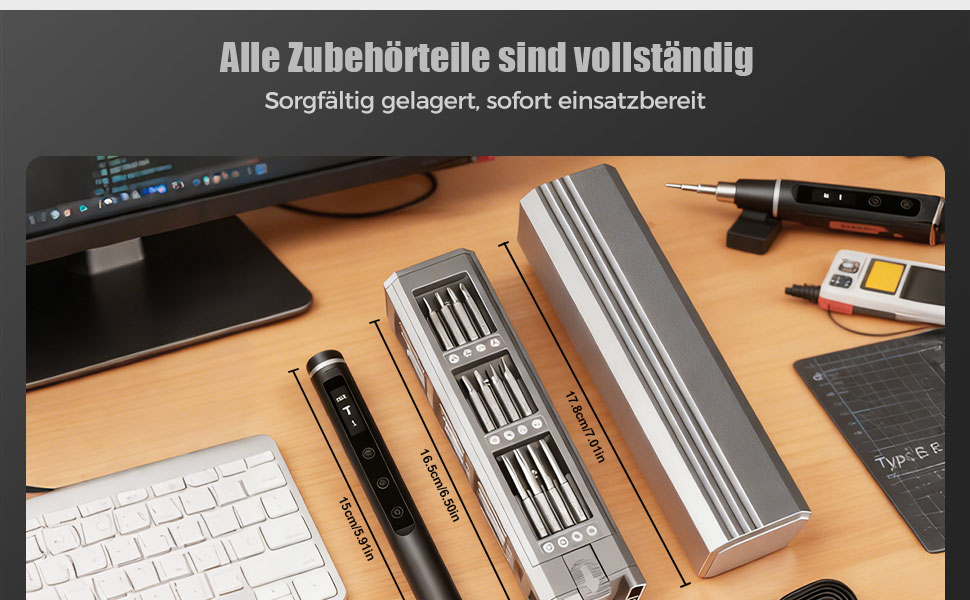 Набір викруток для ювелірів та ювелірного ремонту 44 в 1, електричний, прецизійний, для ноутбуків, окулярів, годинників