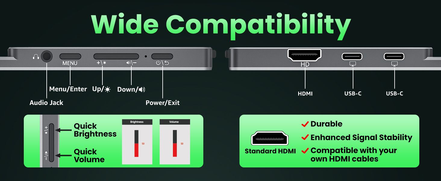 Портативний монітор 15.6