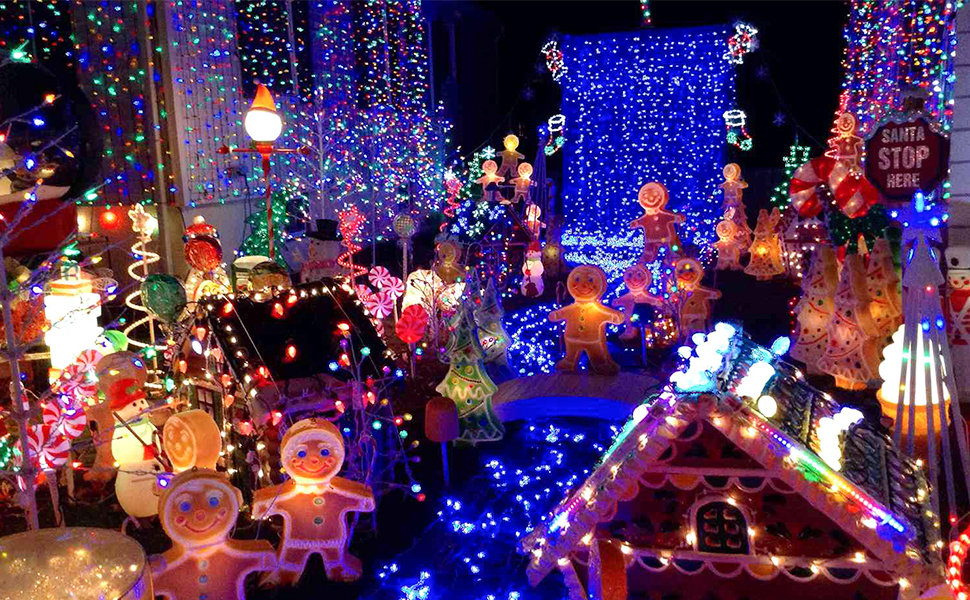 LED-гірлянда для дому та вулиці, 10м, 100 LED, святкова прикраса, вологостійка, 8 режимів світіння, таймер, гірлянда на ялинку (тепле біле світло)