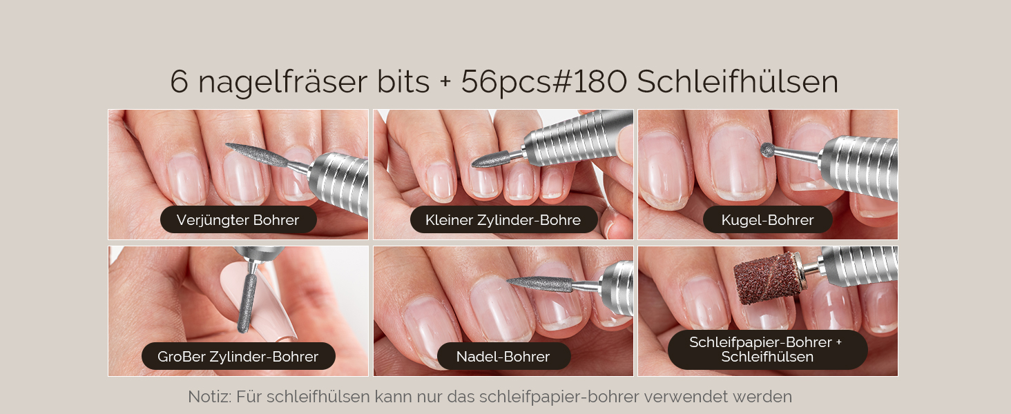 MelodySusie SC300F Професійний насадковий фрезер для нігтів, електрична насадка для манікюру, 30000 об/хв, LCD-дисплей, регулювання швидкості, для акрилу та гелю, для салону, білий