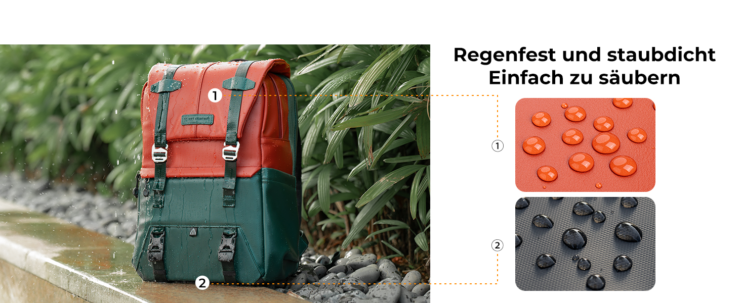 Рюкзак для камери K&F Concept 20L, з відділенням для ноутбука 15.6