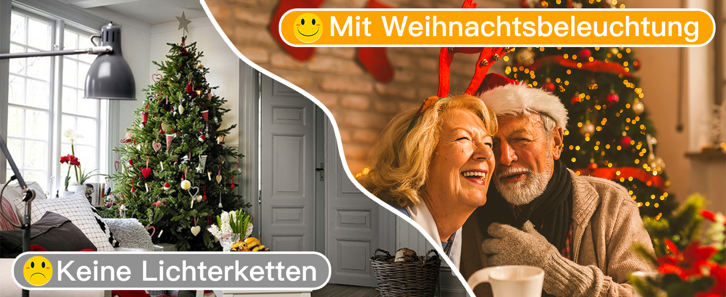 Ланцюжок прикрас Ollny 20м, 200 LED, з пультом та таймером, 8 режимів, IP44, теплий білий