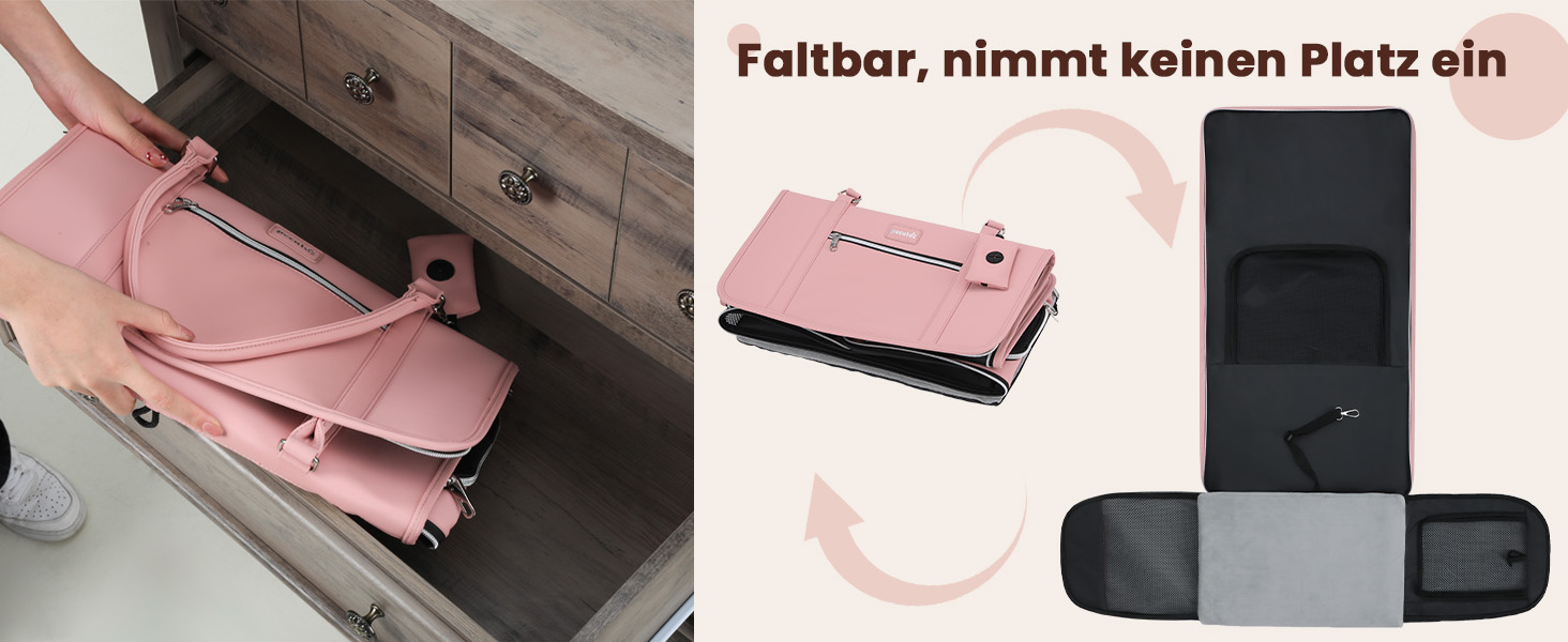 Транспортна переноска для котів та собак Pecute, рожева, з PU-шкіри, для подорожей