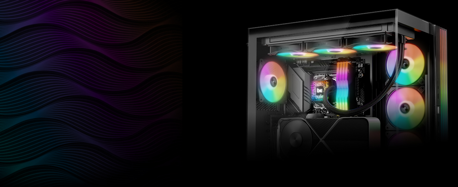 Система водяного охолодження be quiet! Pure Loop 3 LX 360mm для AMD/Intel - 240мм, 2x 120мм вентилятори