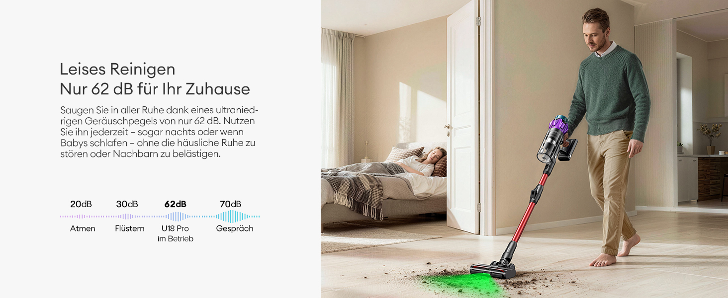 Бездротовий акумуляторний пилосос Ultenic 55000Pa/600W, 80хв, 1.6л, з Multi-Циклон фільтрацією, сенсорним екраном, антизаплутана щітка, док-станція, для шерсті тварин/килимів/твердих підлог, червоний