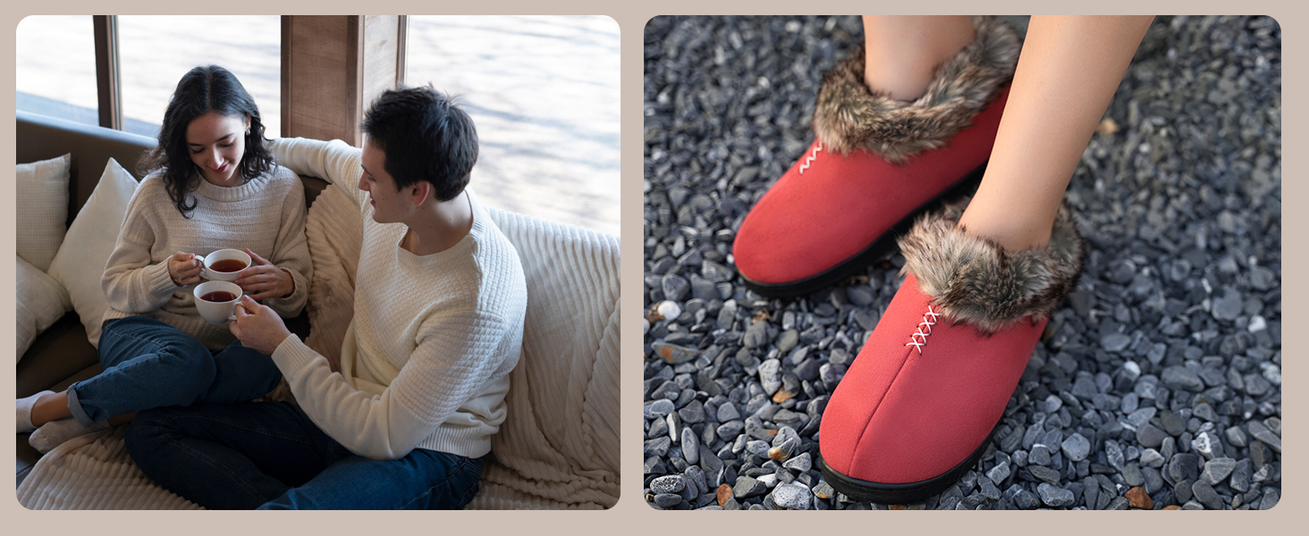 Жіночі теплі халапи з антиковзкою підошвою Mishansha, халапи з меморі-піною, плюшеві тапочки, розмір 36-43 EU (40 EU, сіре хутро)