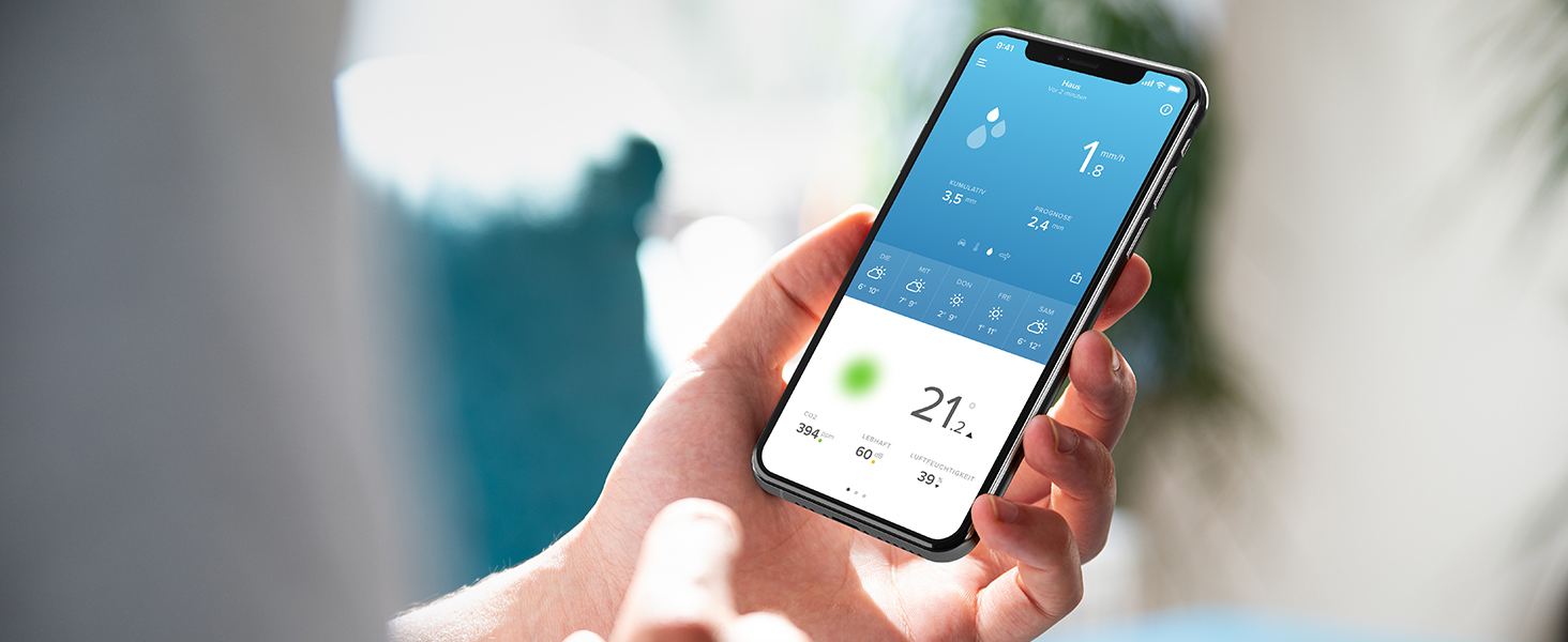 Датчик дощу Netatmo NRG01-WW для бездротової метеостанції