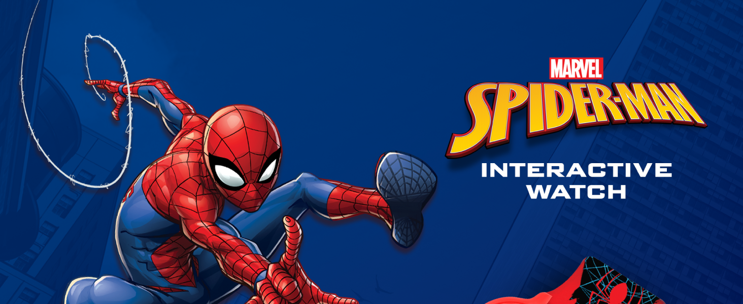 Дитячий годинник Spiderman SPD4588: цифровий дисплей, силіконовий ремінець