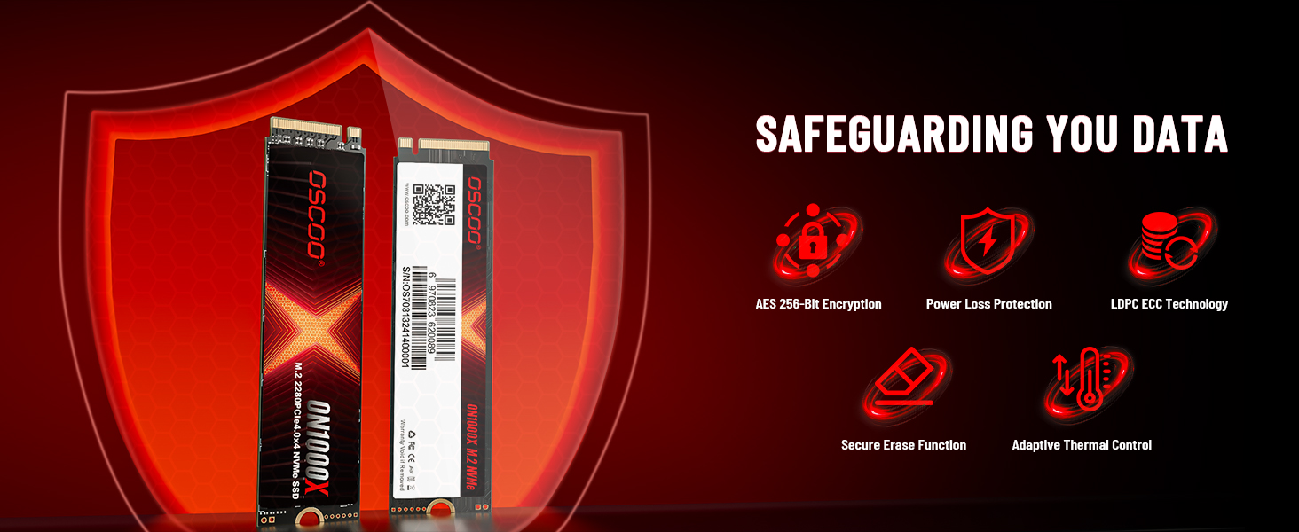 SSD NVMe 1TB PCIe Gen4.0 - 7400 MB/s - 2280 - для ПК, ноутбуків, ігор, AI