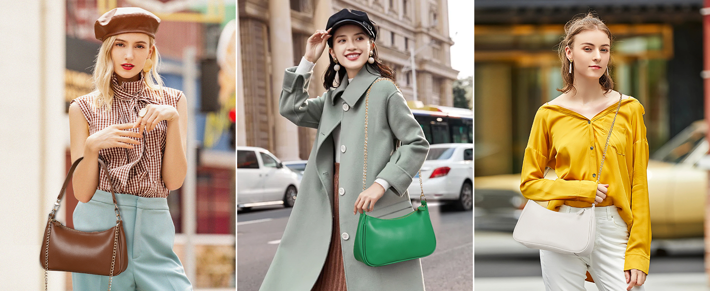 Сумка-клатч WantGor: жіноча сумка-тоут, кросбоді, міні-хобо, екошкіра (коричнева)