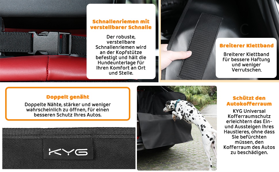 Захист для багажника авто: вологостійкий килимок для собак (184x103 см)