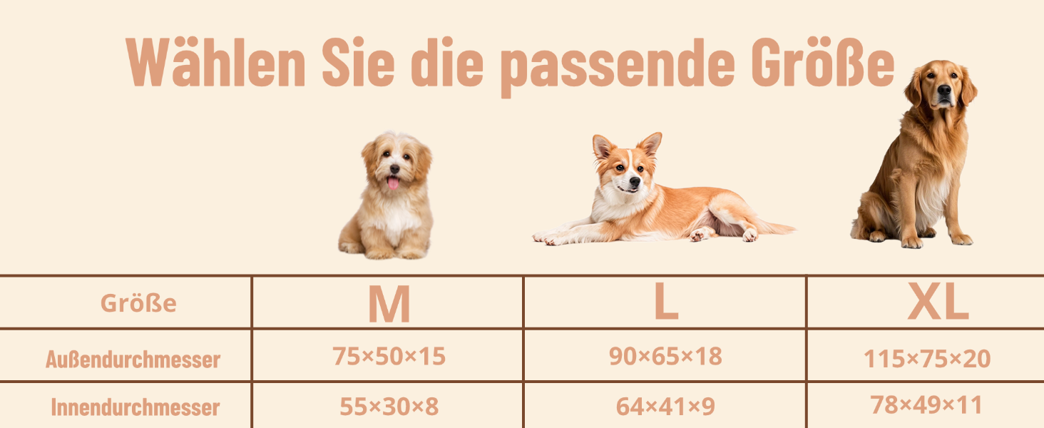 Клітка-ліжко для собак середніх порід, ортопедичне, знімний чохол, колір хакі, 75x50x15 см та 90x65x18 см