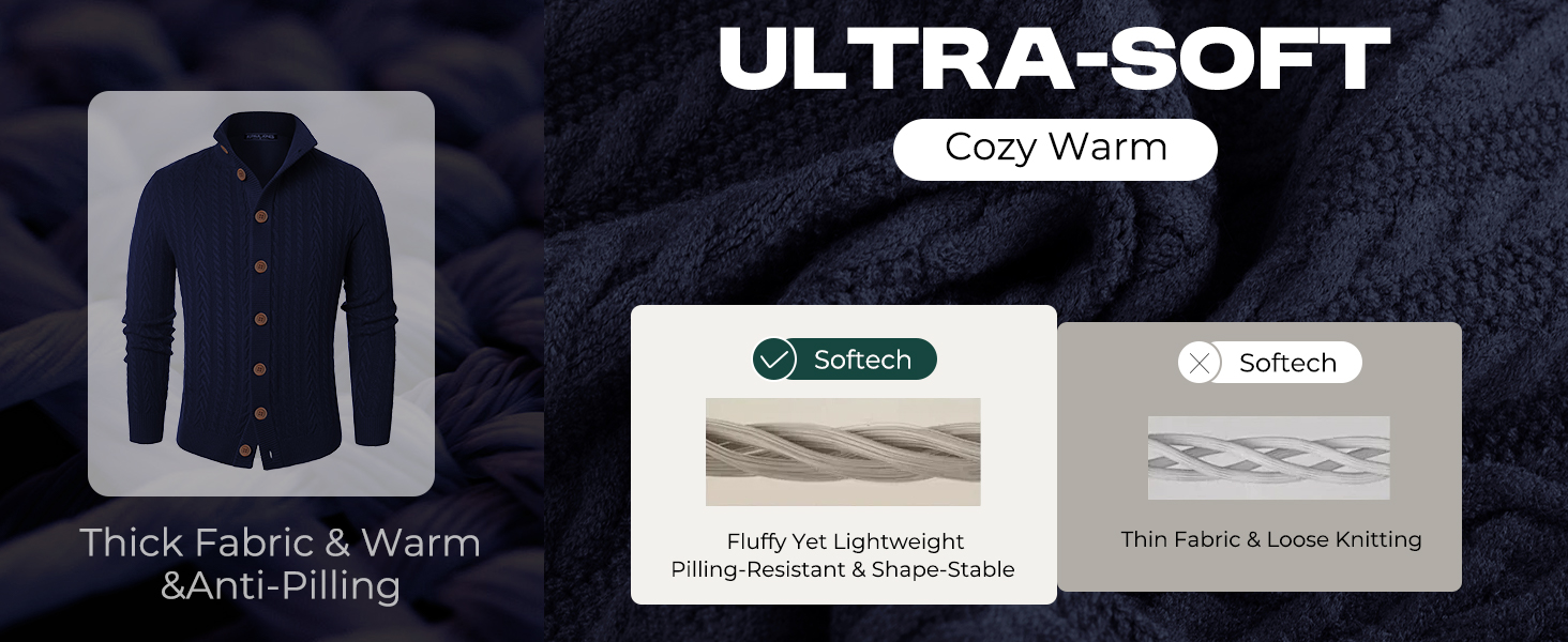 Кардиган чоловічий PJ PAUL JONES з косими візерунками, на ґудзиках, грубий трикотаж, сірий, L